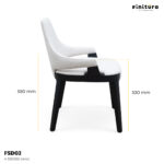 Finitura chair FDS02 Dimension02