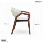 Finitura chair FDS08 Dimension02