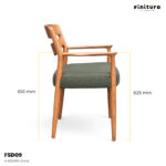 Finitura chair FDS09 Dimension02